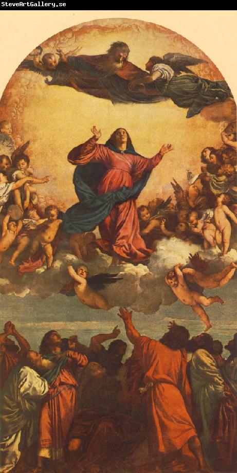 TIZIANO Vecellio Assumption of the Virgin dsg